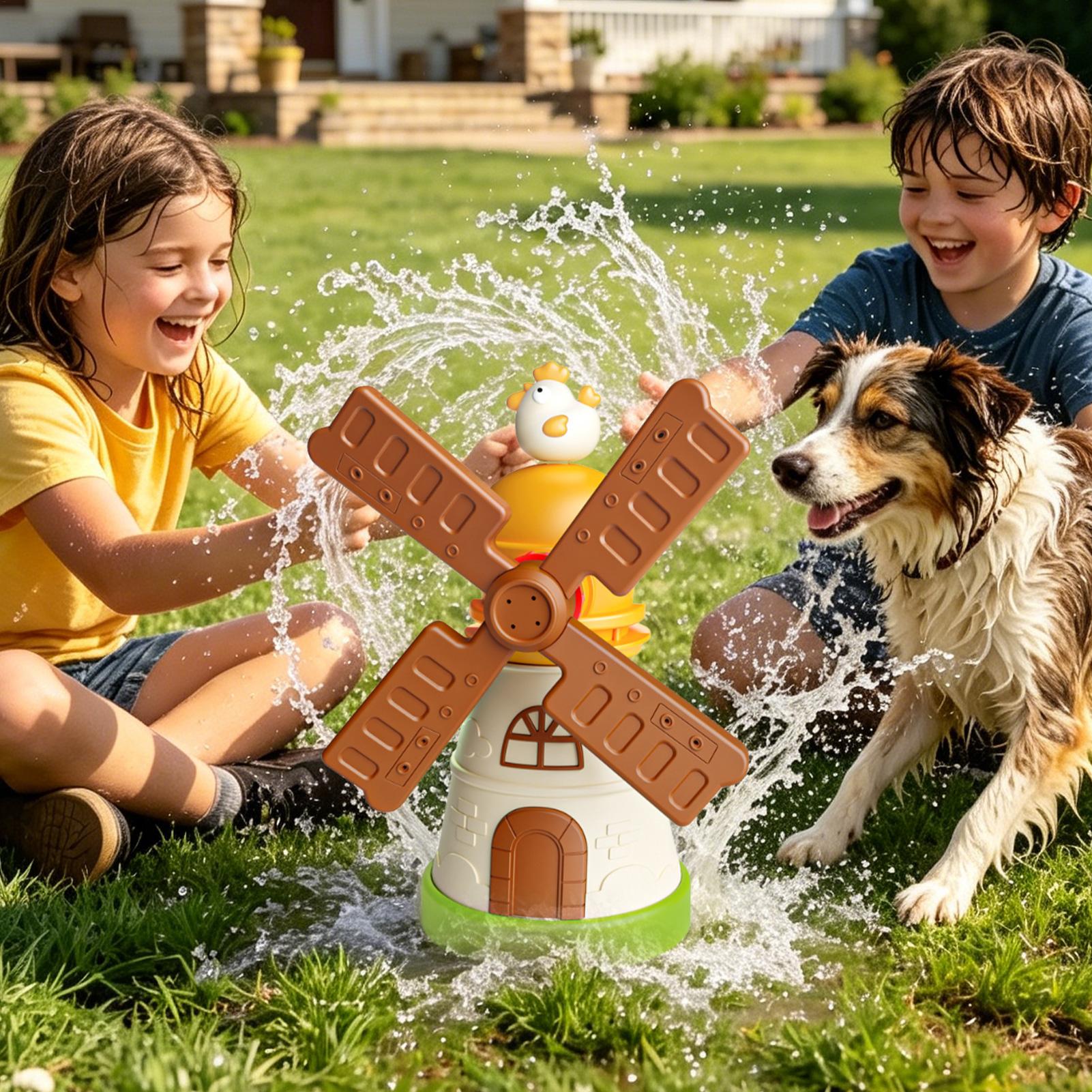Kids Yard Toys - Çocuklar için dönen fıskiye, bahçe, avlu,