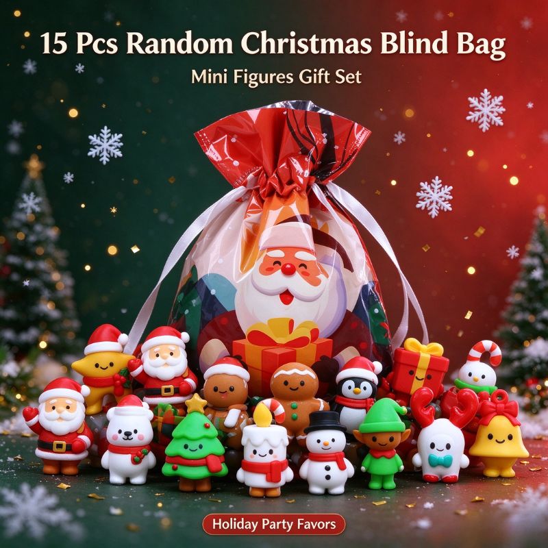 Noel Temalı Minyatür Figürlerd - Kids Toys Xmas incelemesi ve fiyatı