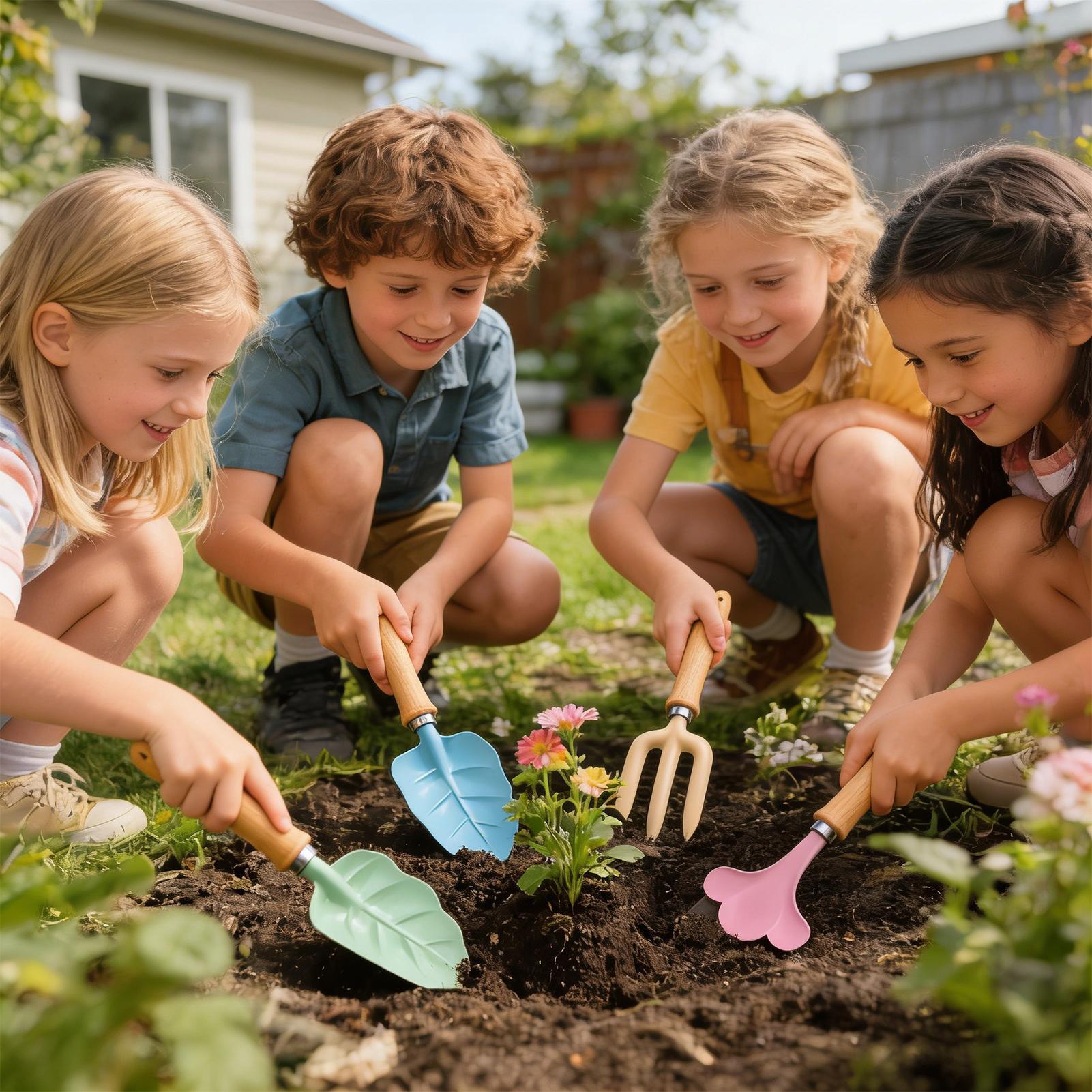Çocuklar için bahçe seti 4 par - Kids Yard Toys incelemesi ve fiyatı