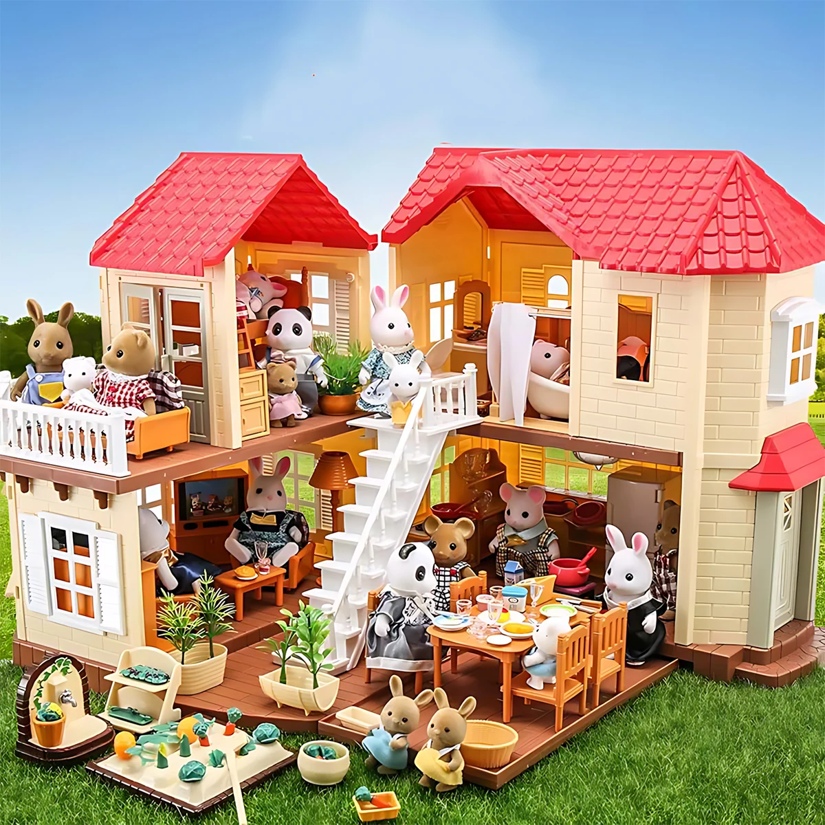 Minyatür Mobilya 1:12 Dollhous - Kids Toys Kitchen Set incelemesi ve fiyatı